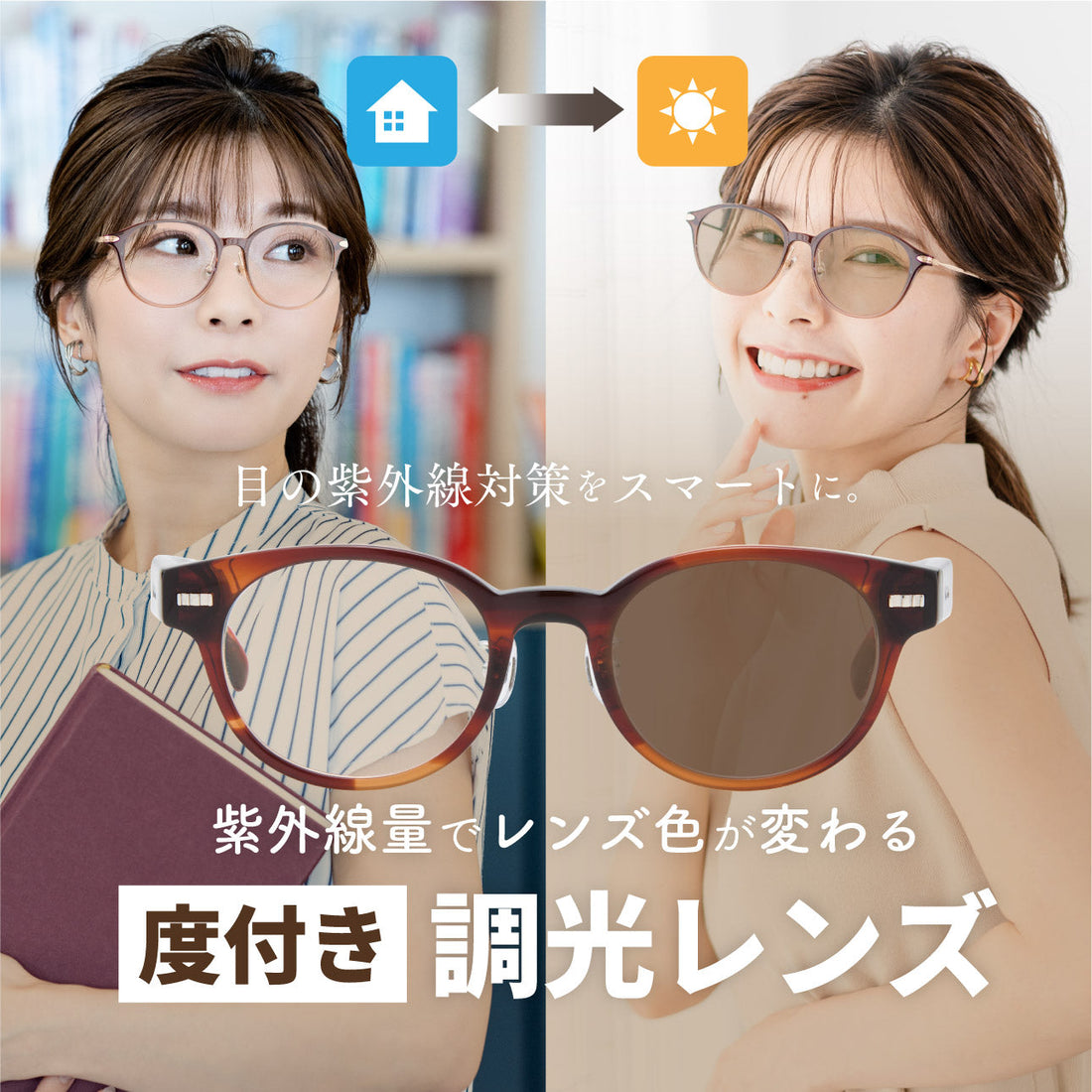 特集「度付き調光レンズで目を守ろう」公開